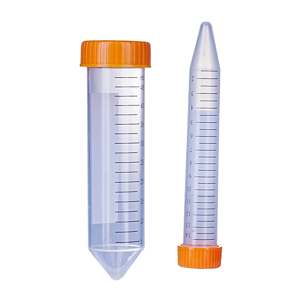 Kolekcia biologických vzoriek s hladkou vnútornou stenou Qiujiing USP-6 Materiál PP Vysoko priehľadná odstredivková skúmavka